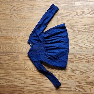 Oshkosh Navy Blouse 4T